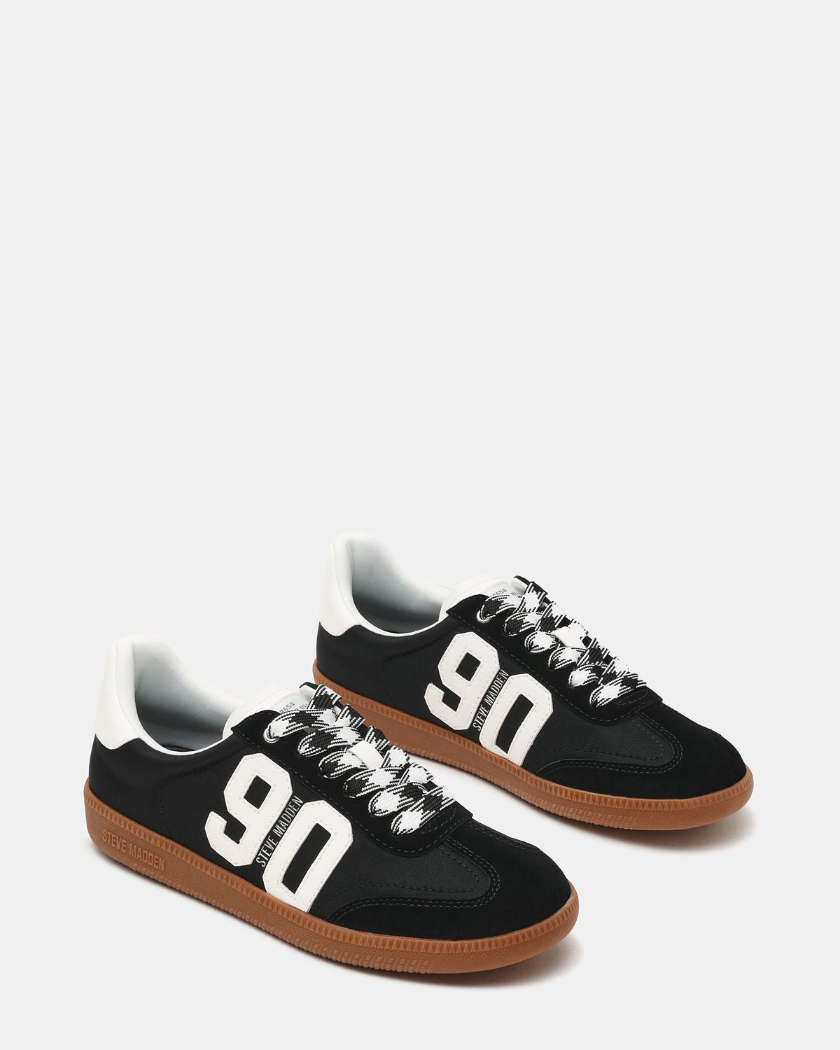 PACEY Black Multi Low-Top Lace-Up 90's Women's Sneaker