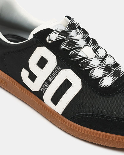 PACEY Black Multi Low-Top Lace-Up 90's Women's Sneaker