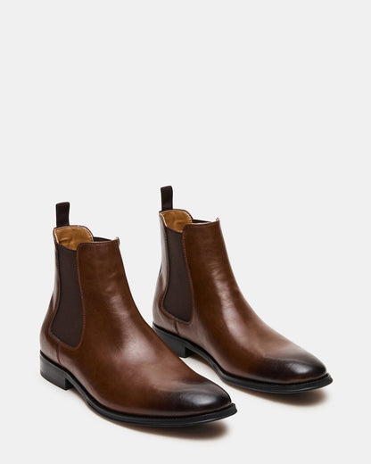 ALDAIR Brown Chelsea Men's Ankle Boot