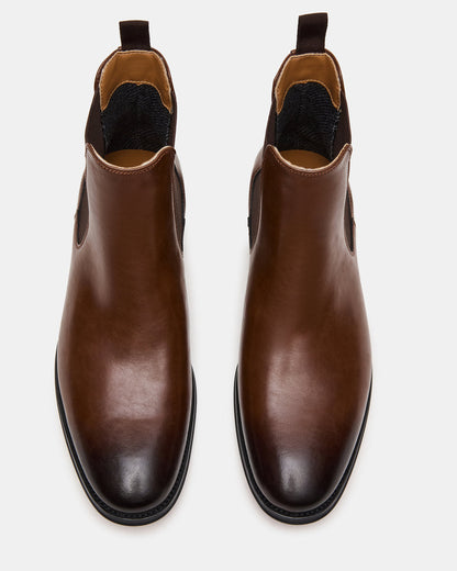 ALDAIR Brown Chelsea Men's Ankle Boot