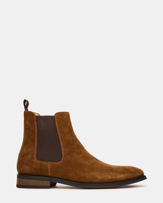 ALDAIR Chestnut Suede Chelsea Men's Ankle Boot