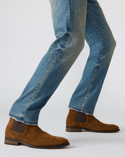 ALDAIR Chestnut Suede Chelsea Men's Ankle Boot