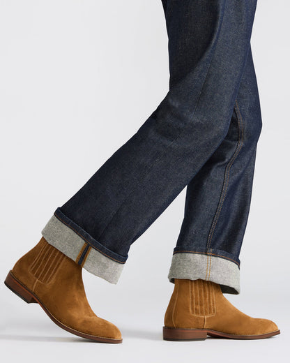 RYKER Cognac Chelsea Men's Ankle Boot
