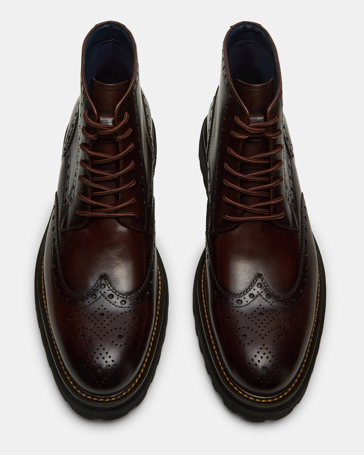 KODA Dark Brown Lace-Up Men's Ankle Boot
