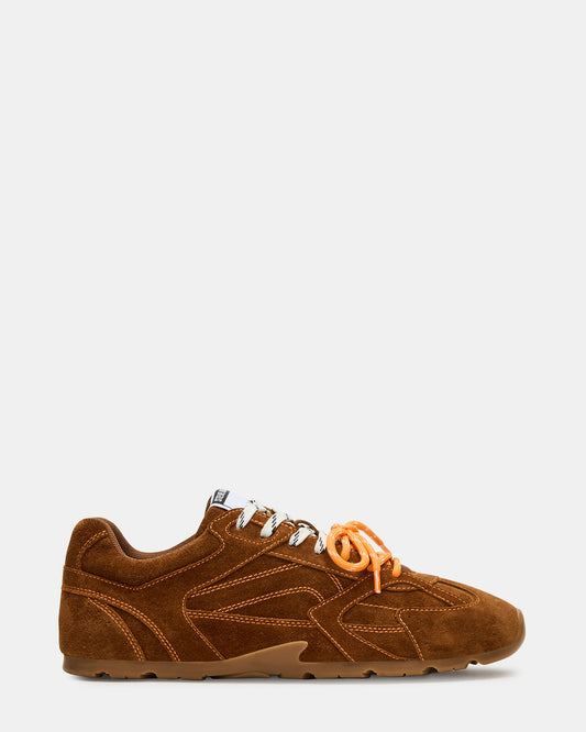 MIDAS Chestnut Low-Top Lace-Up Men's Sneaker