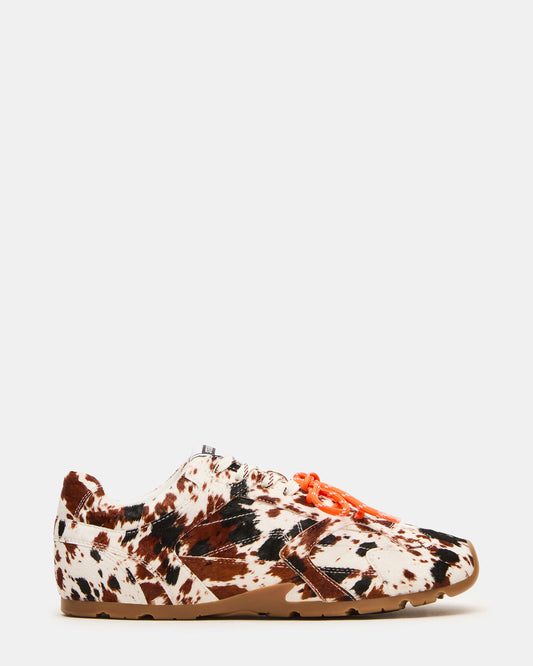 MIDAS Black/White Low-Top Lace-Up Men's Sneaker