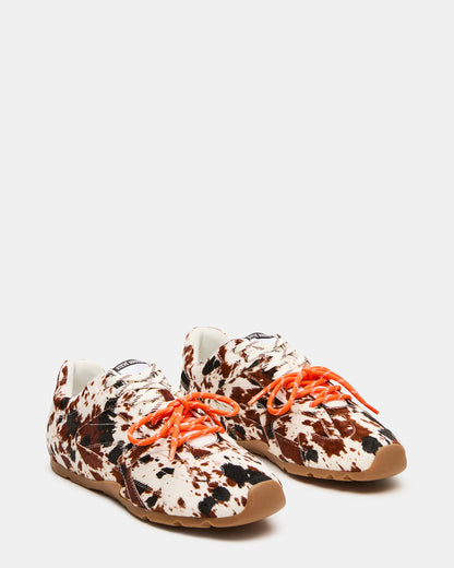 MIDAS Black/White Low-Top Lace-Up Men's Sneaker