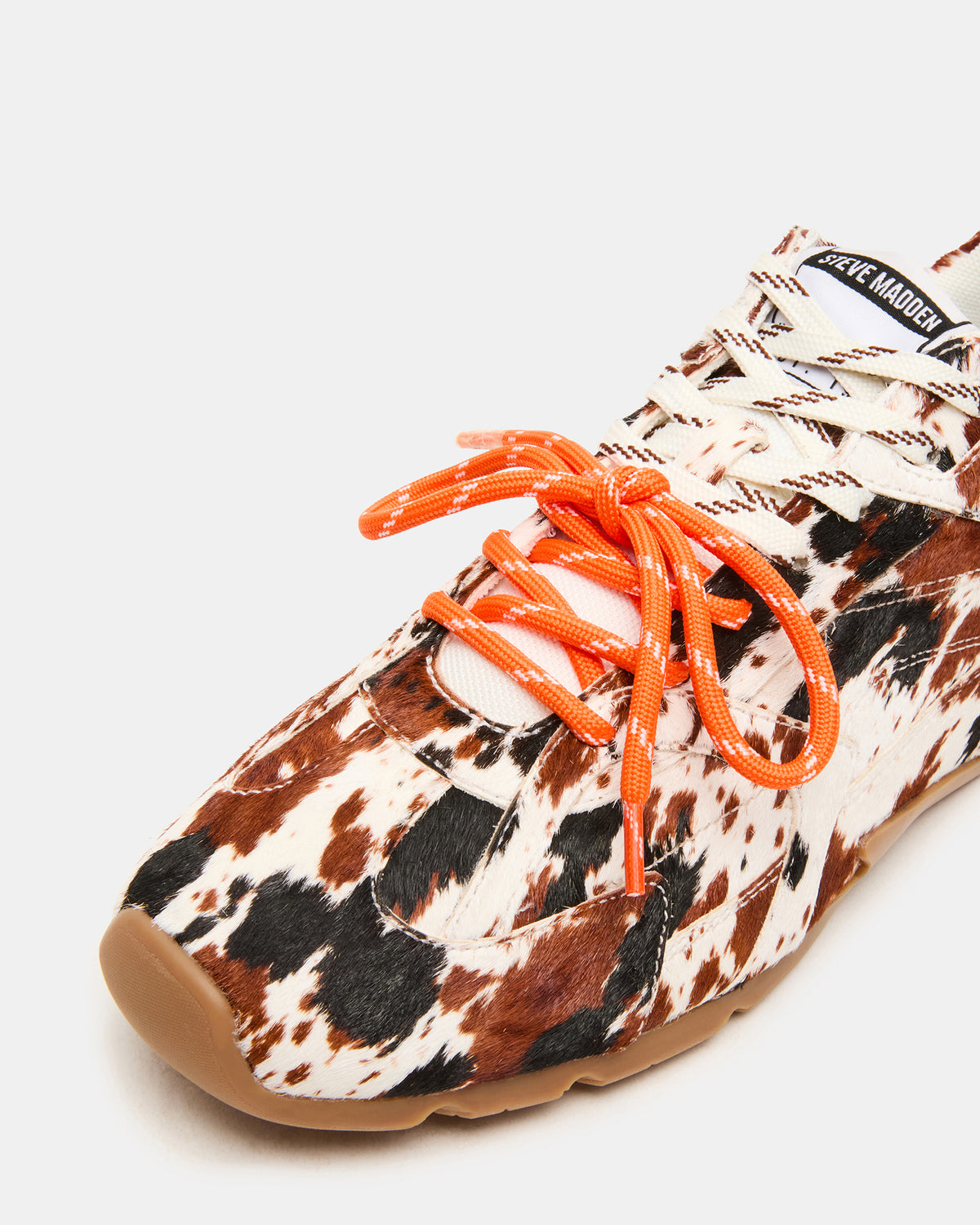 MIDAS Black/White Low-Top Lace-Up Men's Sneaker