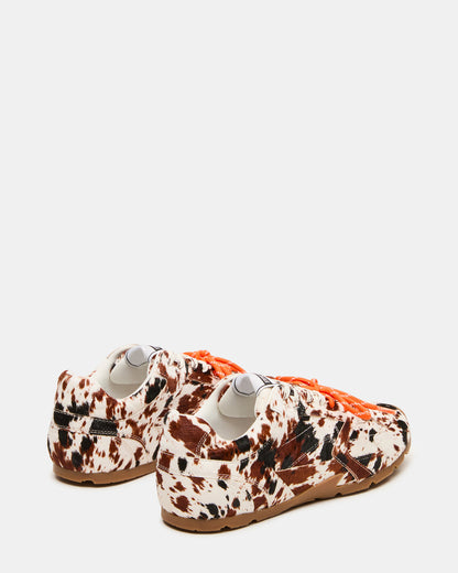 MIDAS Black/White Low-Top Lace-Up Men's Sneaker