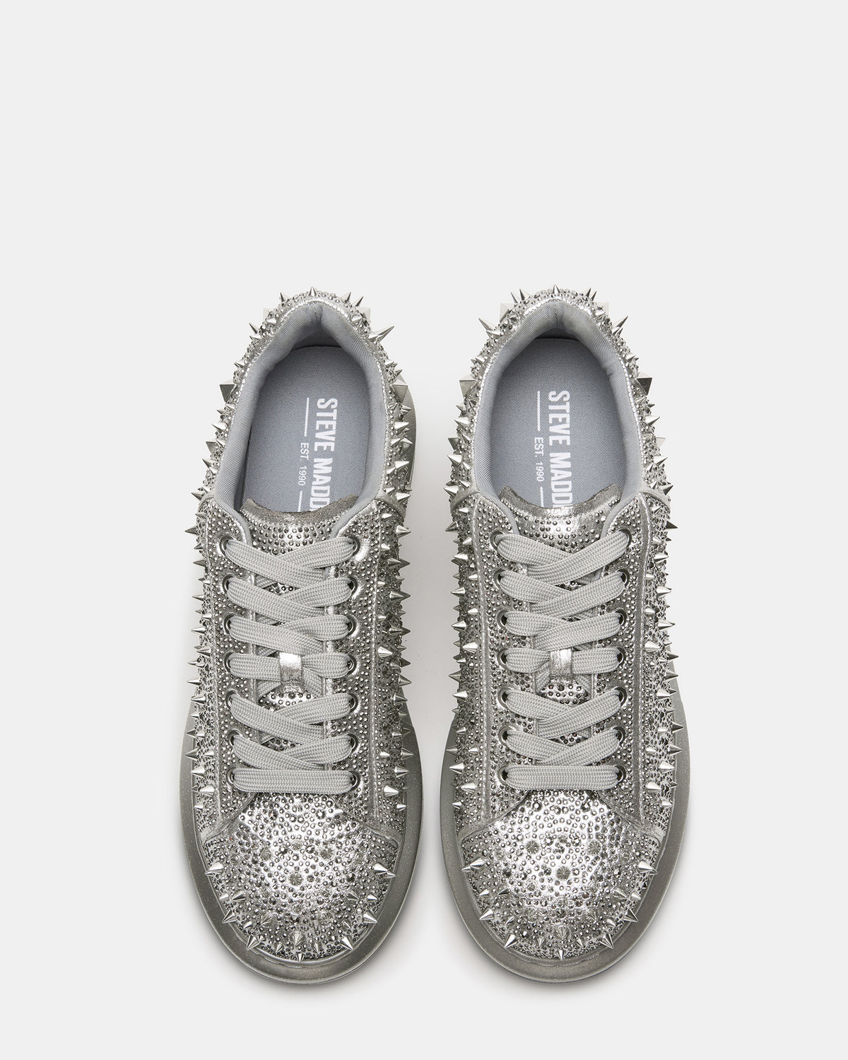 ICEBOX Pewter Metallic Men's Low-Top Lace-Up Sneaker