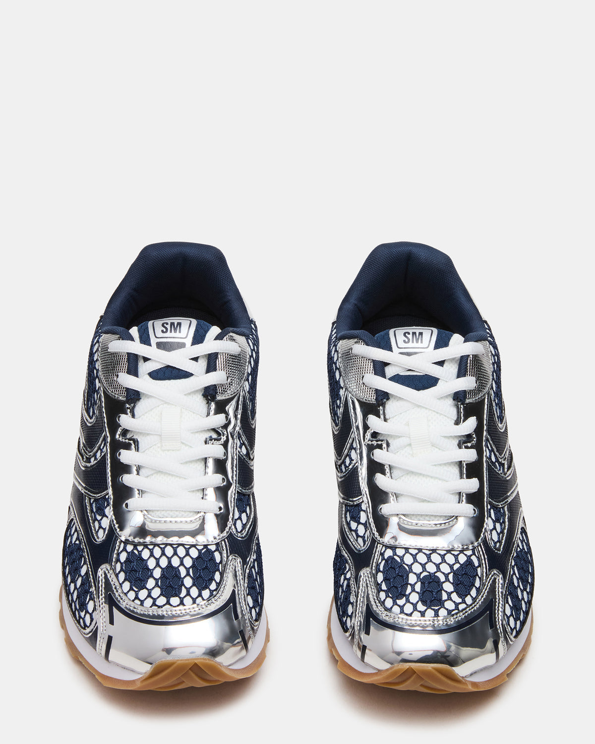 XYLO Blue Low-Top Lace-Up Men's Sneakers