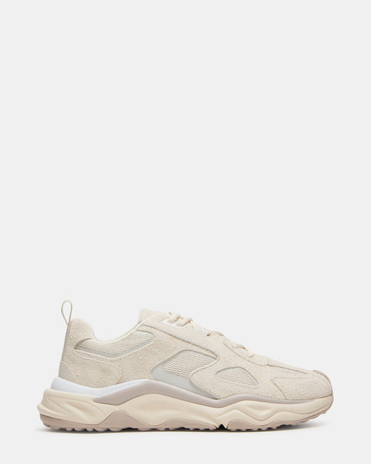 SALVADOR Off-White Low-Top Lace-Up Men's Sneaker