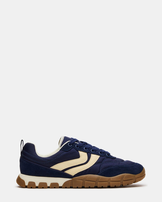 HORIZON Navy Low-Top Lace-Up Men's Sneaker