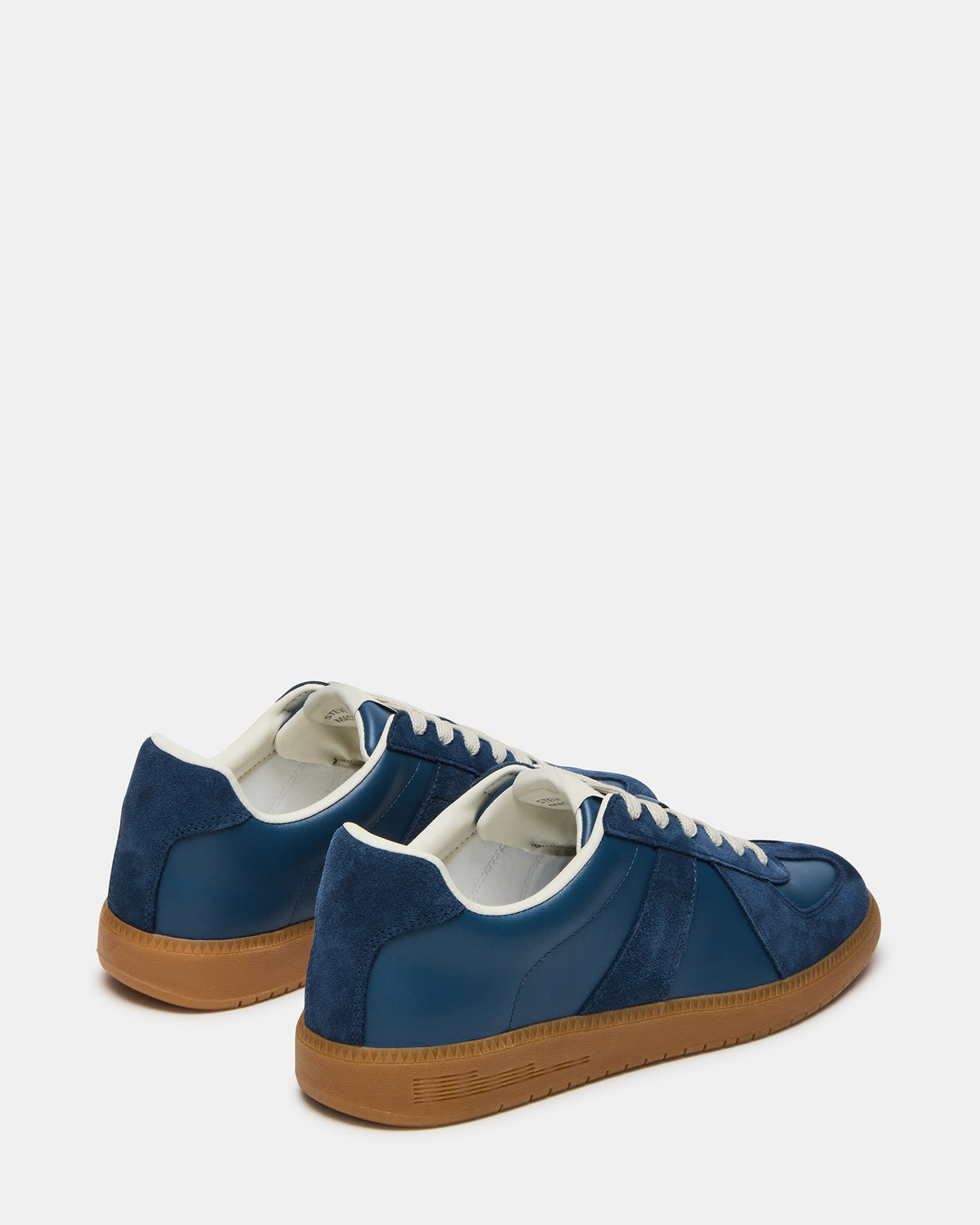 DIXON Navy Suede Low-Top Panel Men's Sneaker