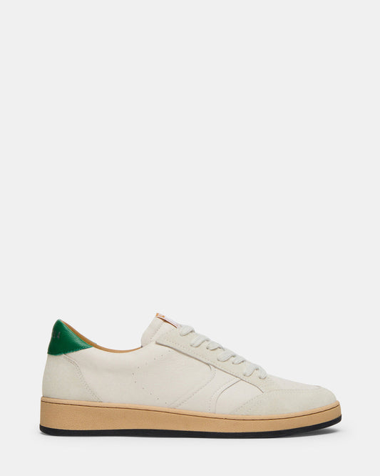 PRISMO Green Multi Low-Top Lace-Up Men's Sneaker
