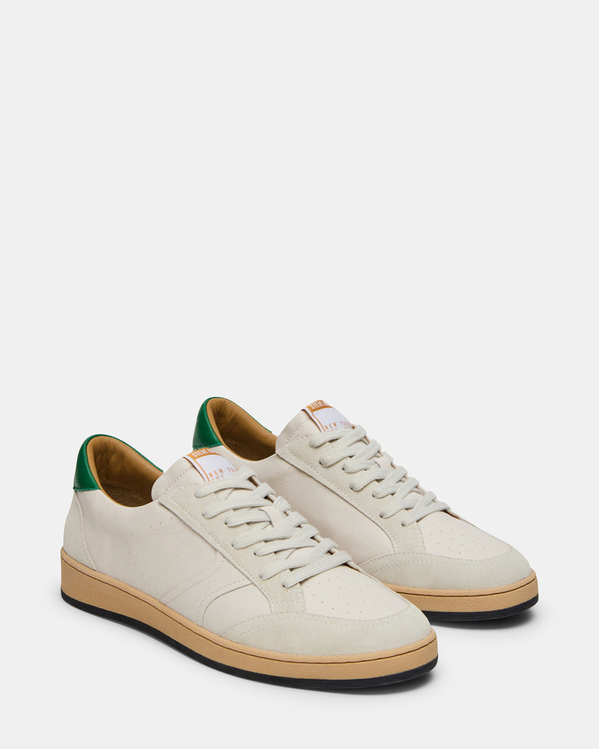 PRISMO Green Multi Low-Top Lace-Up Men's Sneaker