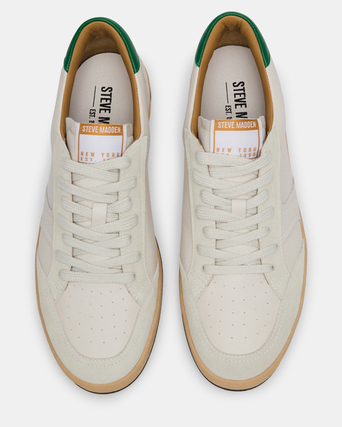 PRISMO Green Multi Low-Top Lace-Up Men's Sneaker