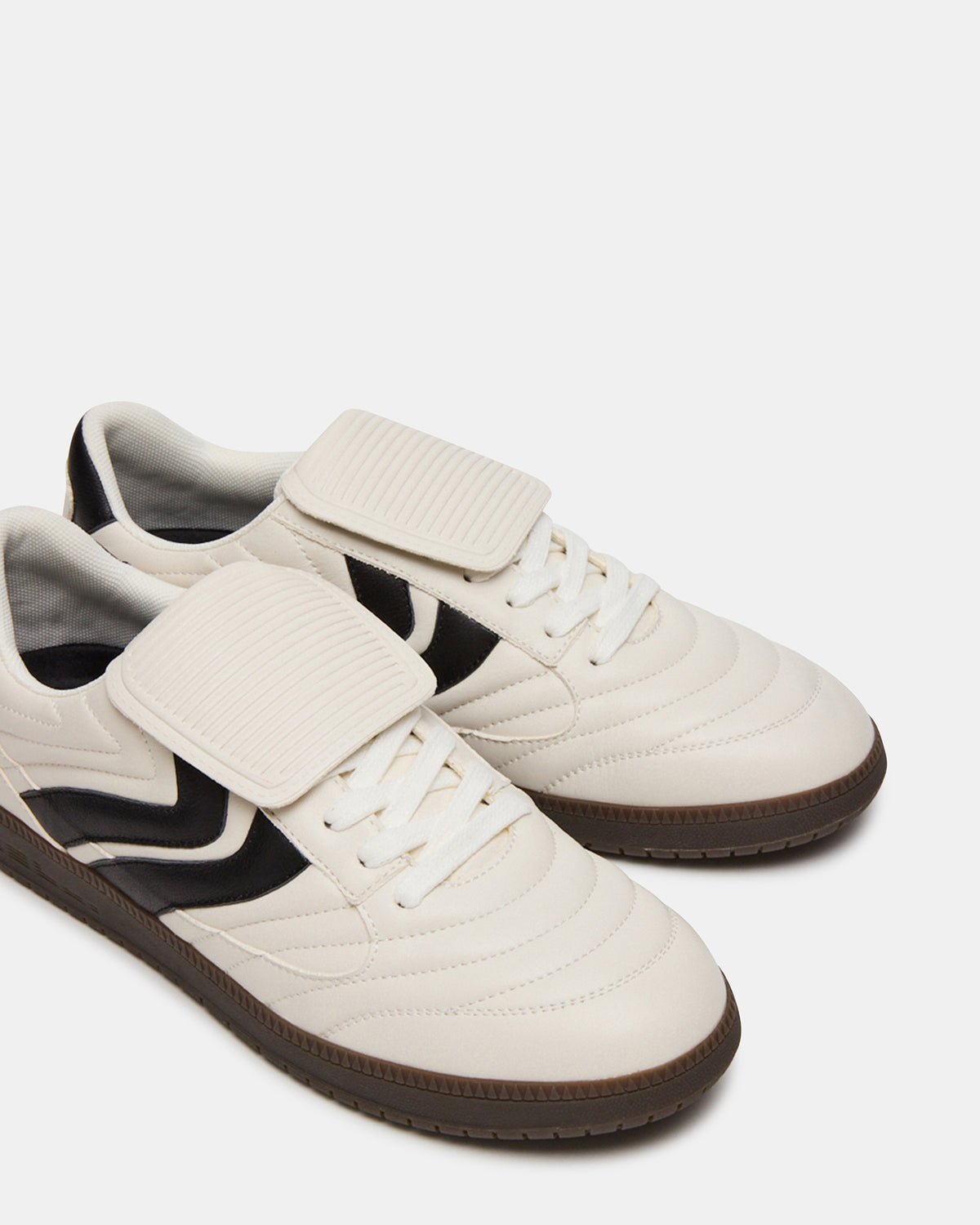 JANOS White Leather Low-Top Lace-Up Men's Sneaker