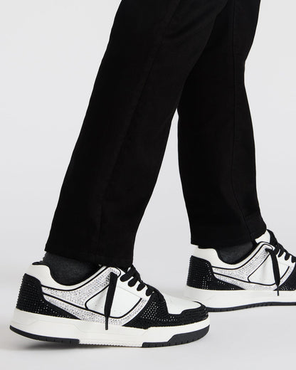 BUGLE Black Multi Men's Low-Top Lace-Up Sneaker
