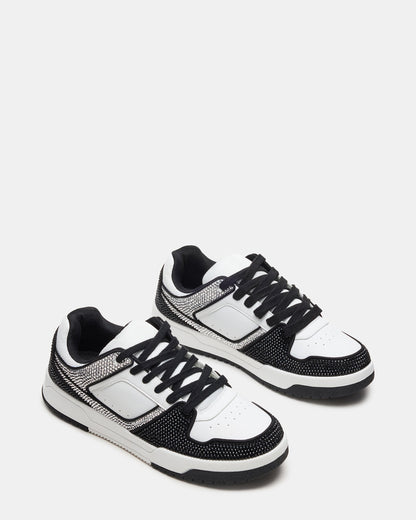 BUGLE Black Multi Men's Low-Top Lace-Up Sneaker