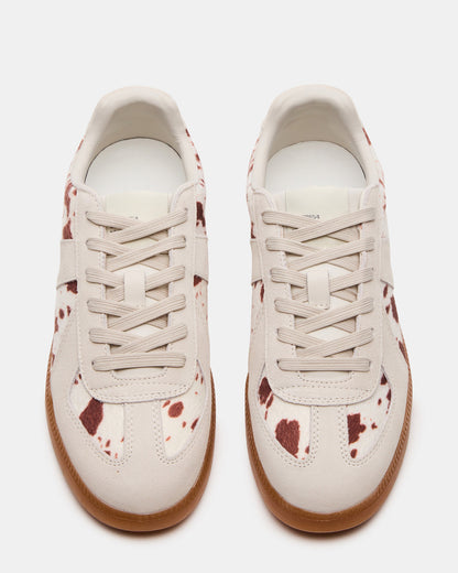 DIXON Brown Multi Low-Top Panel Men's Sneaker