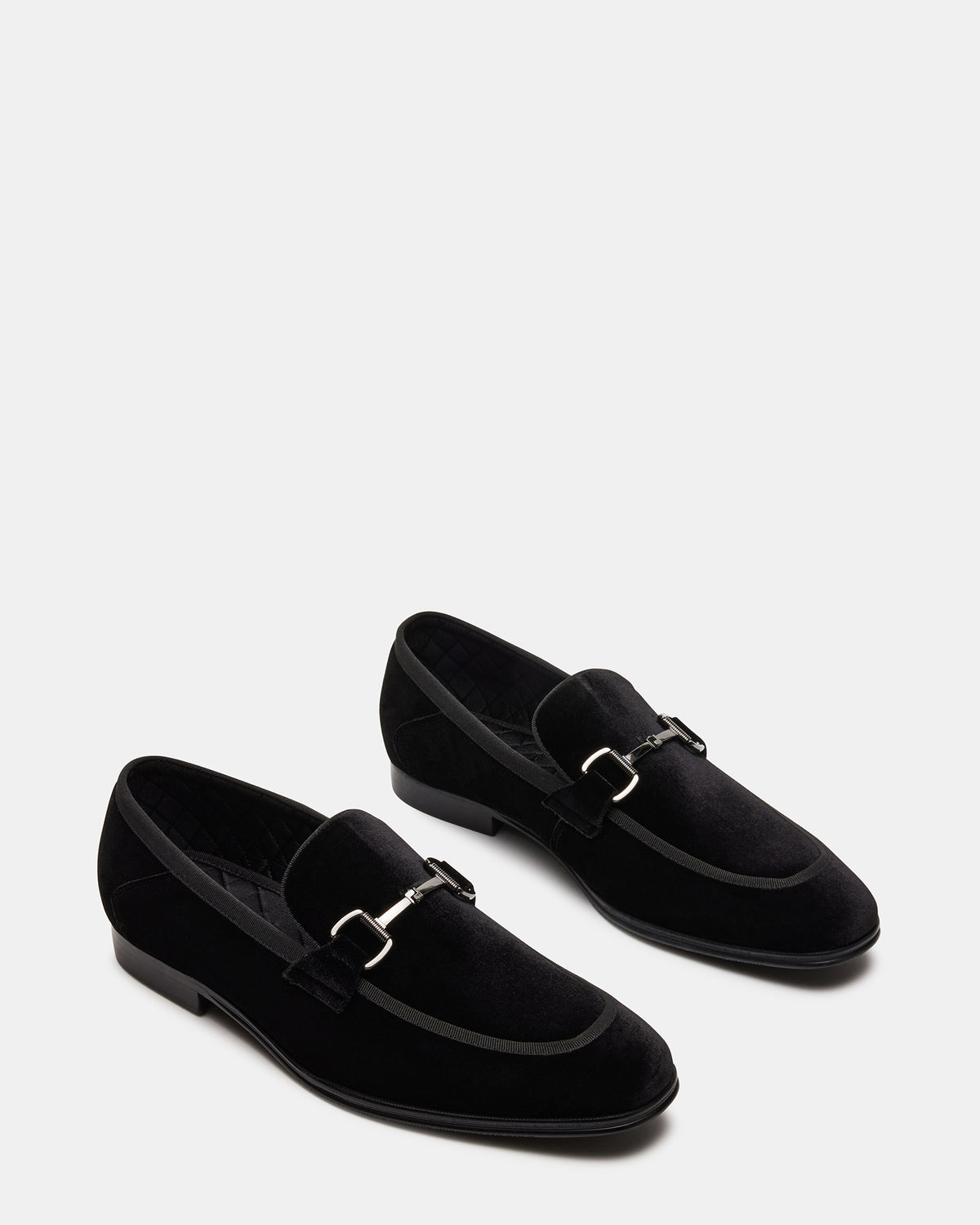 AADI Black/Silver Men's Dress Loafer