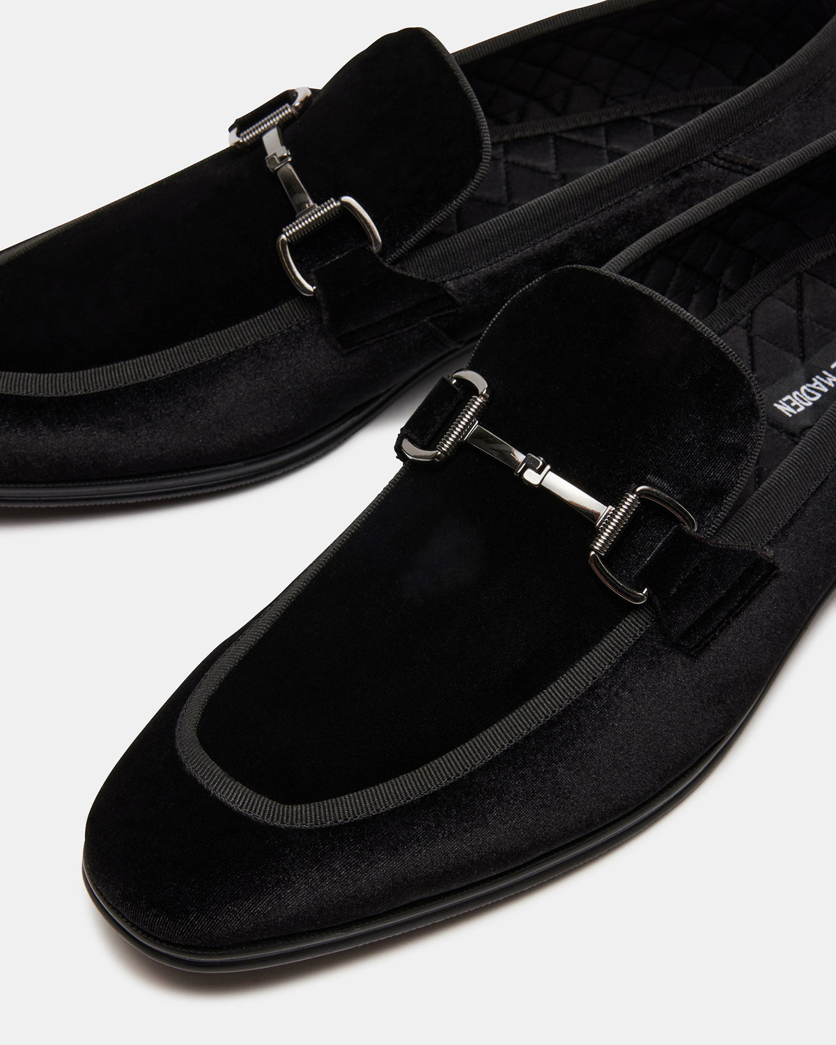 AADI Black/Silver Men's Dress Loafer