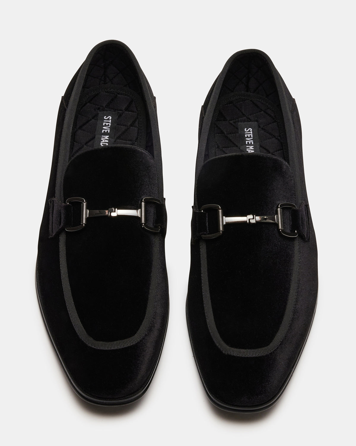 AADI Black/Silver Men's Dress Loafer