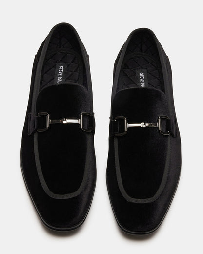 AADI Black/Silver Men's Dress Loafer