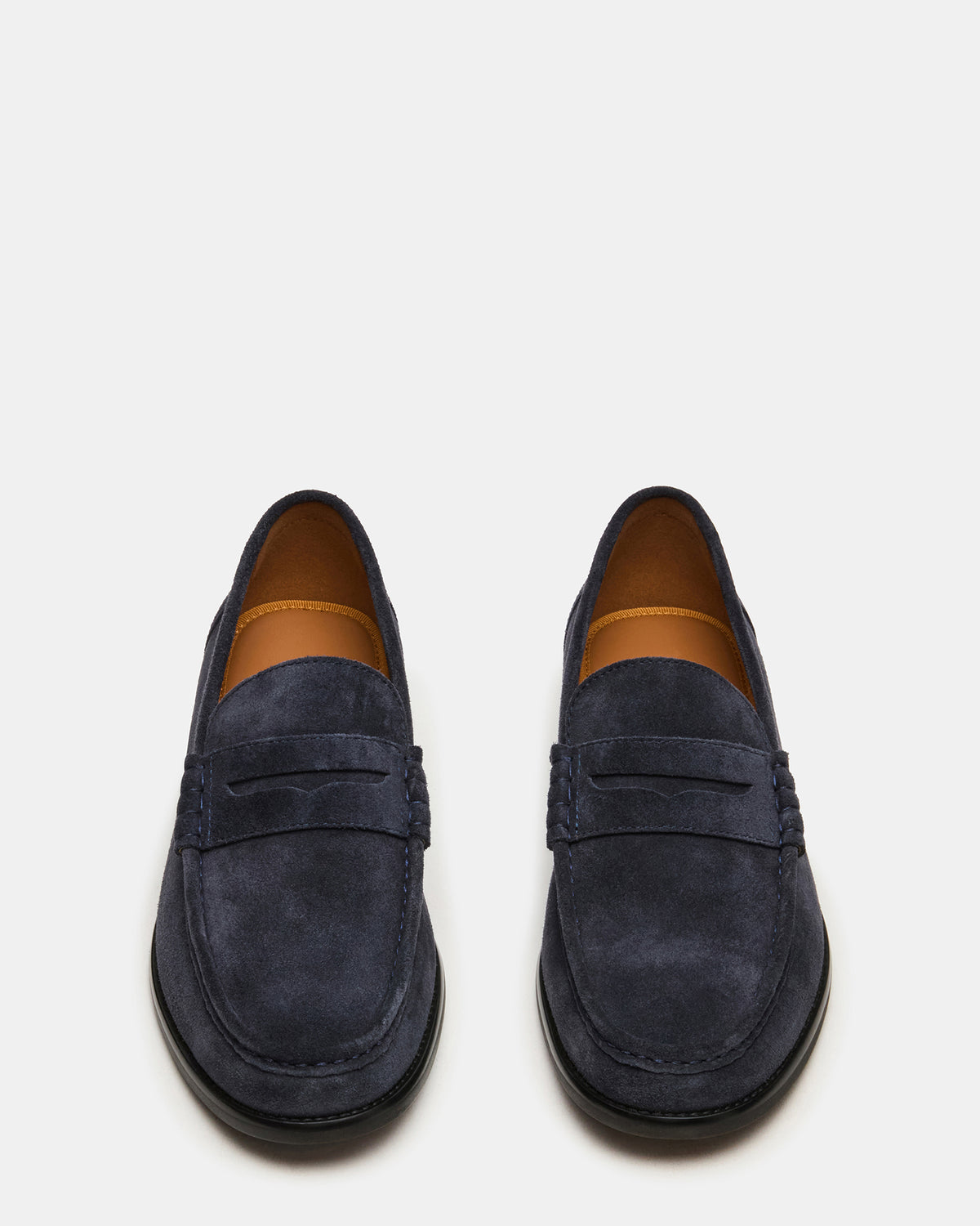 HUCKLE Navy Suede Slip-On Men's Loafer