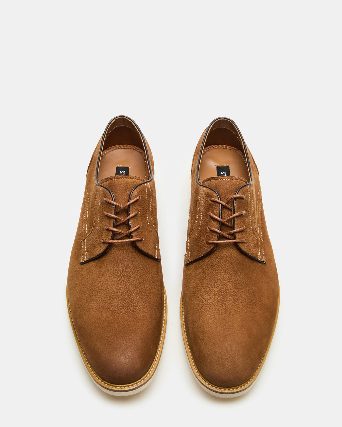 ALVAREZ Tan Nubuck Lace-Up Men's Dress Shoe