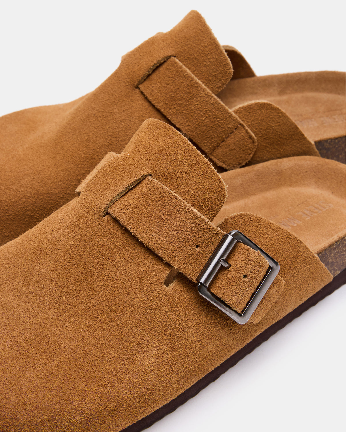 WILDERR Chestnut Suede Slip-On Men's Casual Clog