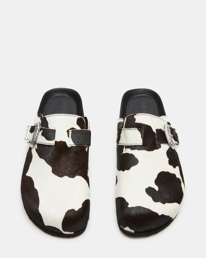 WOOLY Black Multi Slip-On Men's Casual Clog
