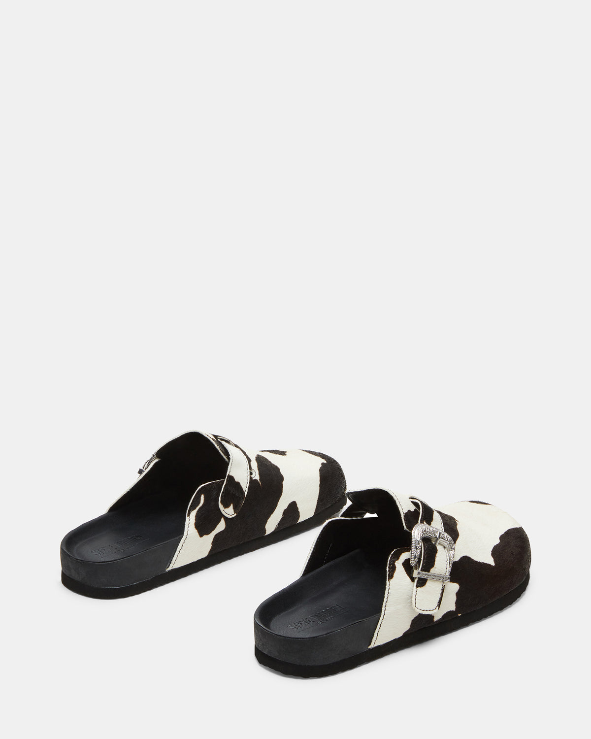 WOOLY Black Multi Slip-On Men's Casual Clog