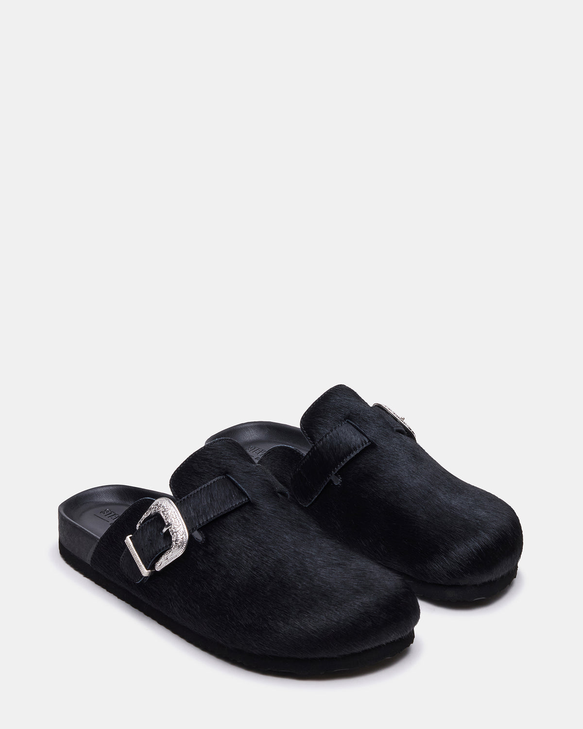 WOOLY Black Slip-On Men's Casual Clog