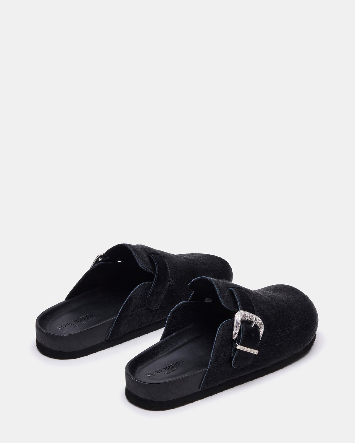WOOLY Black Slip-On Men's Casual Clog