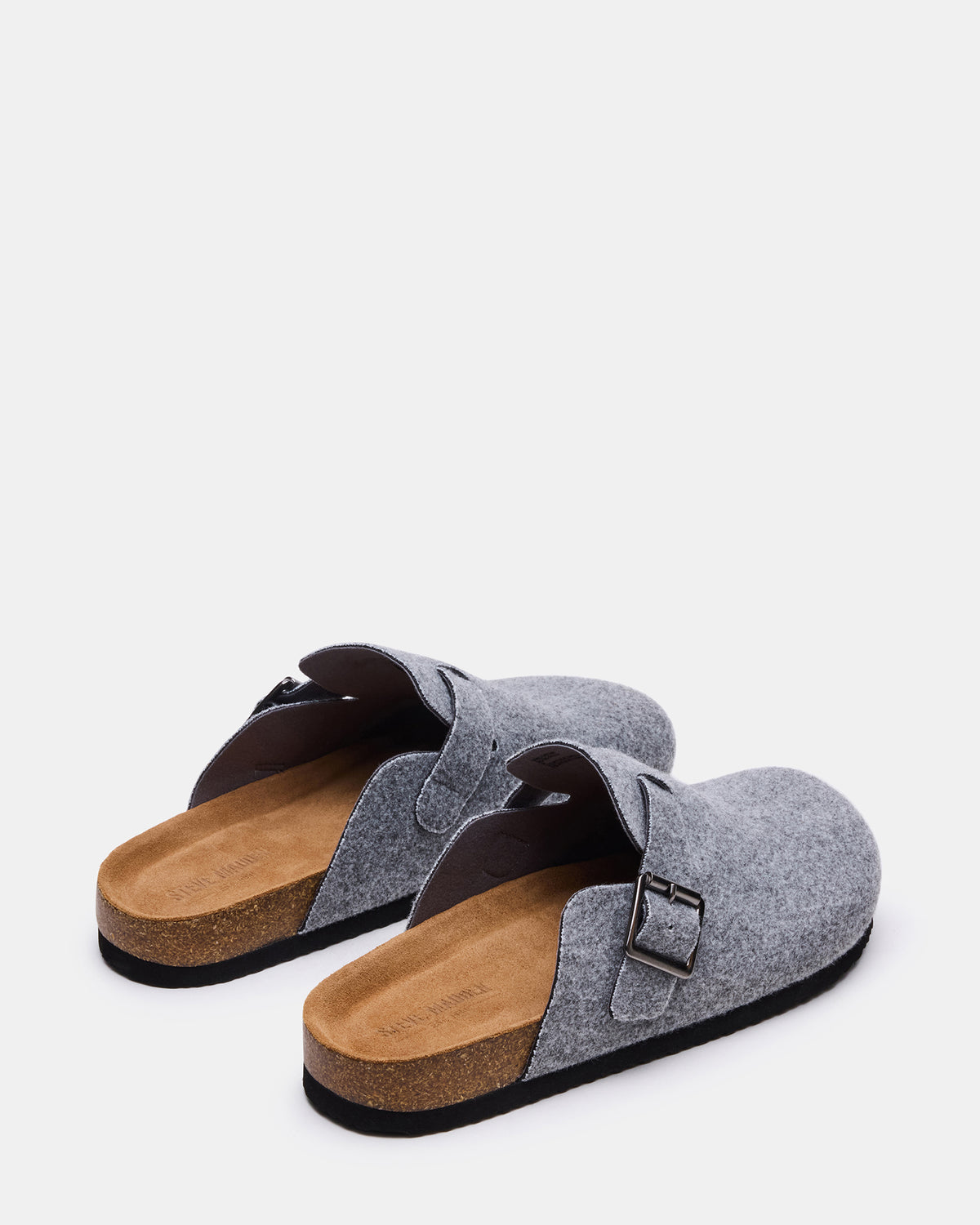 WILDERR Grey Flannel Slip-On Men's Casual Clog