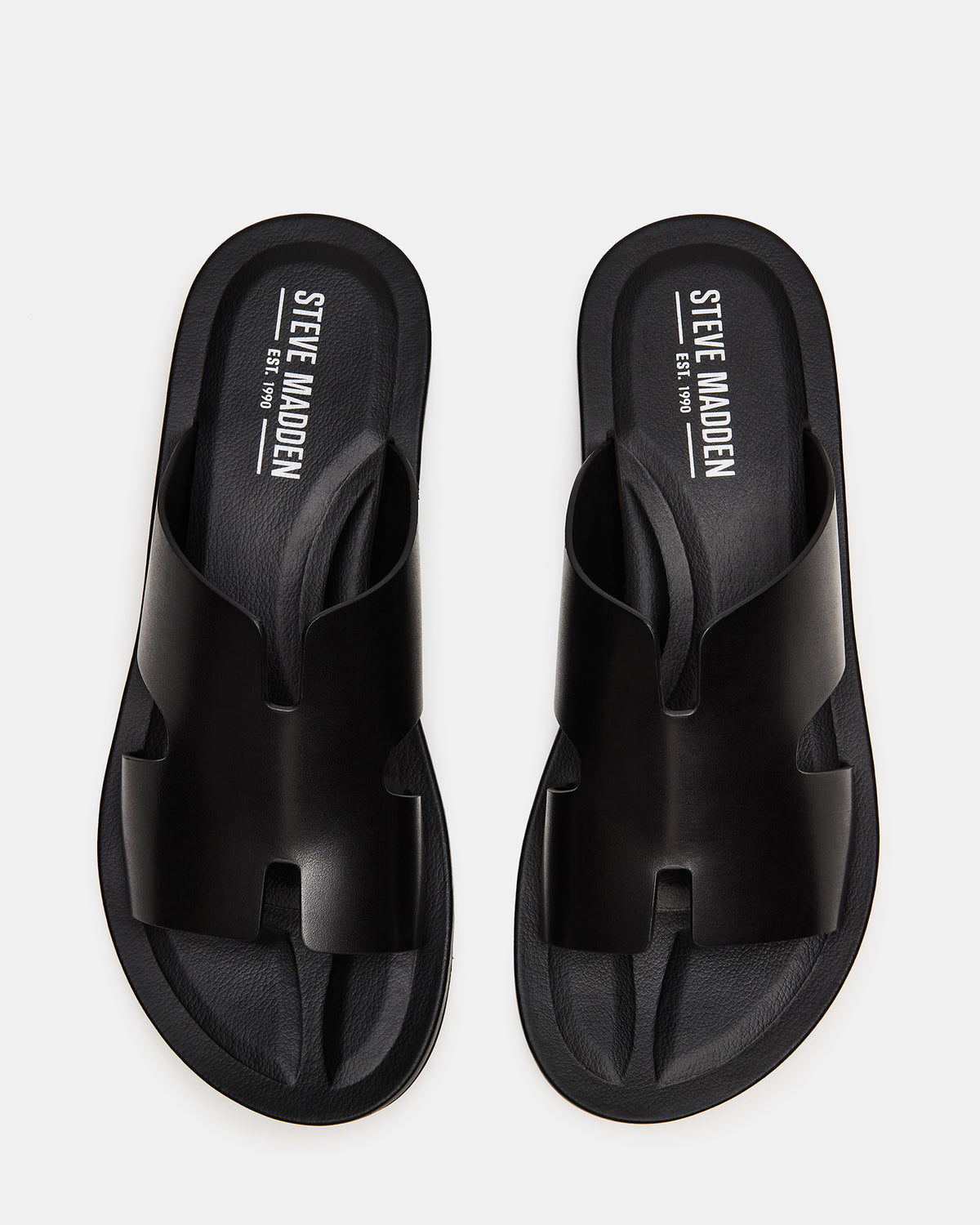 SPLASH Tan Leather Men's Flat Slip-On Sandal