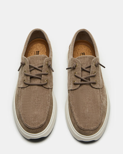 NUSCHI Taupe Slip-On Men's Casual