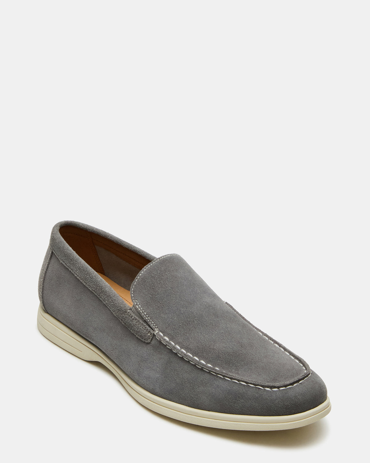 LINUX Grey Suede Slip-On Men's Casual