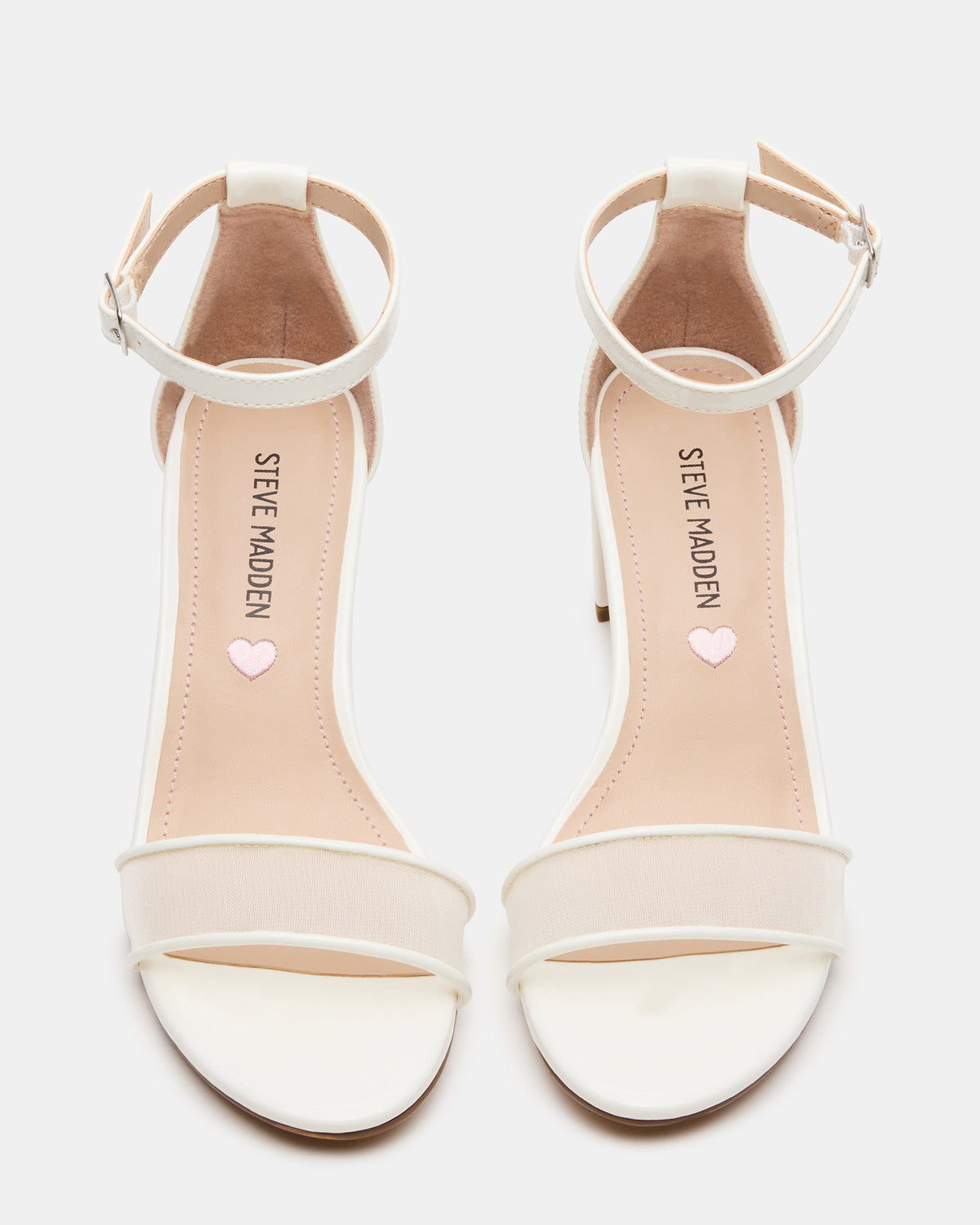 Kids' CARRSON Mesh White Girls' Dress Heel