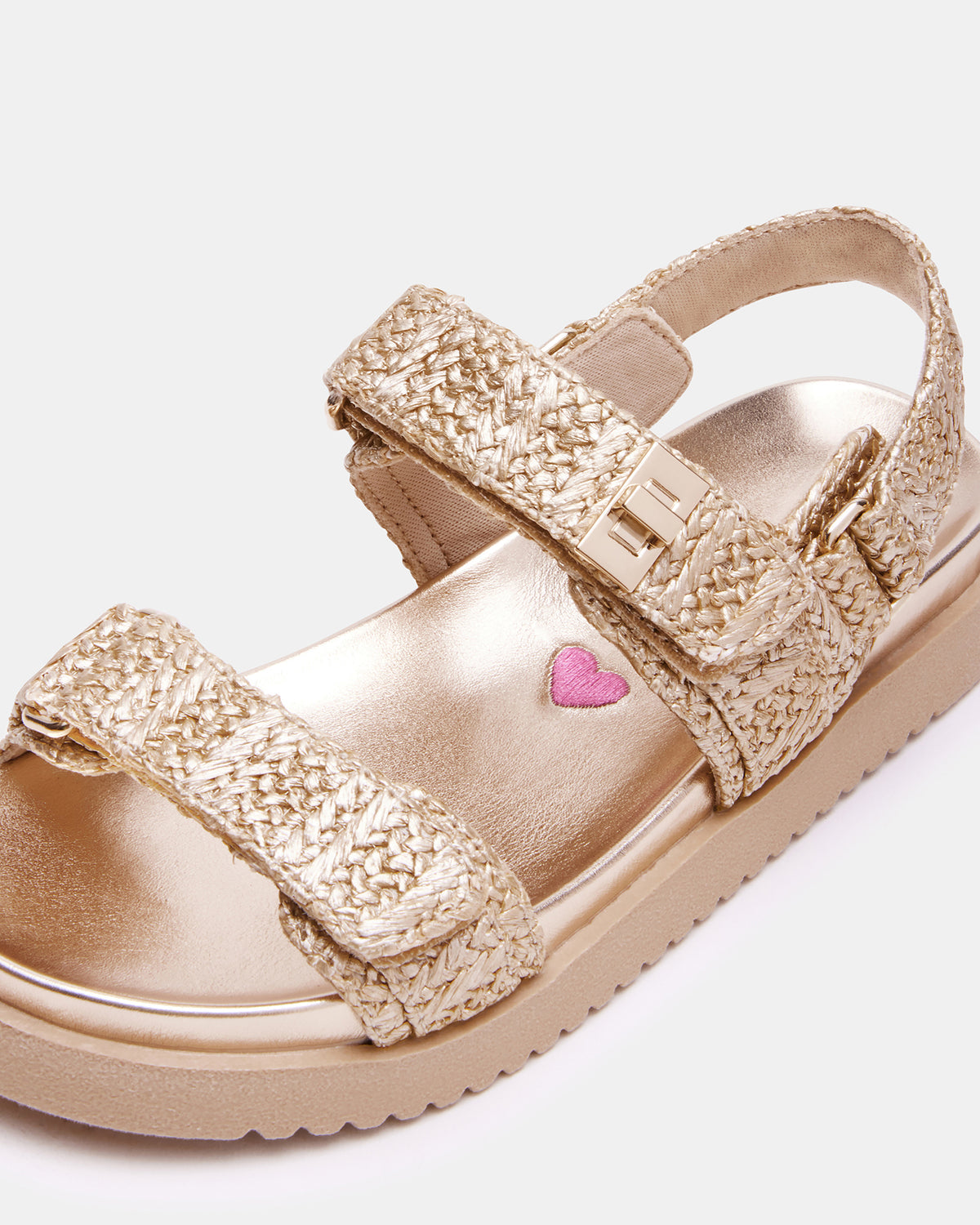 Kids' MONA Gold Multi Girls' Flatform Sandal