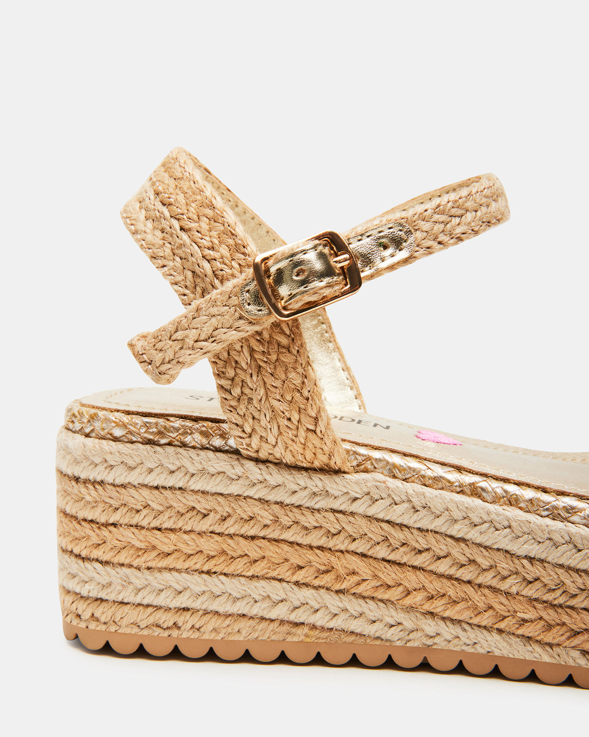 Kids' CLEO Natural Girls' Platform Wedge