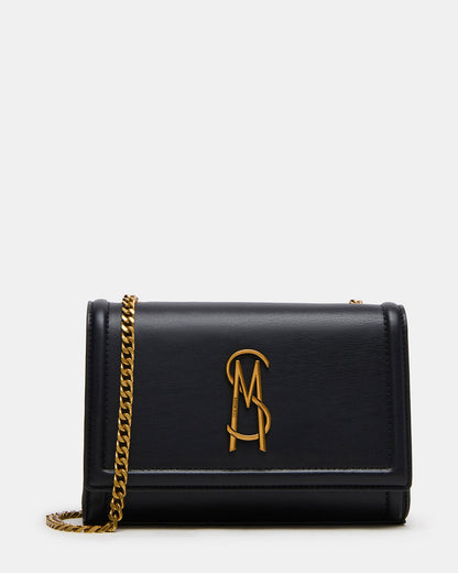 LARISAL Bag Black Chain Crossbody Shoulder Strap Handbag