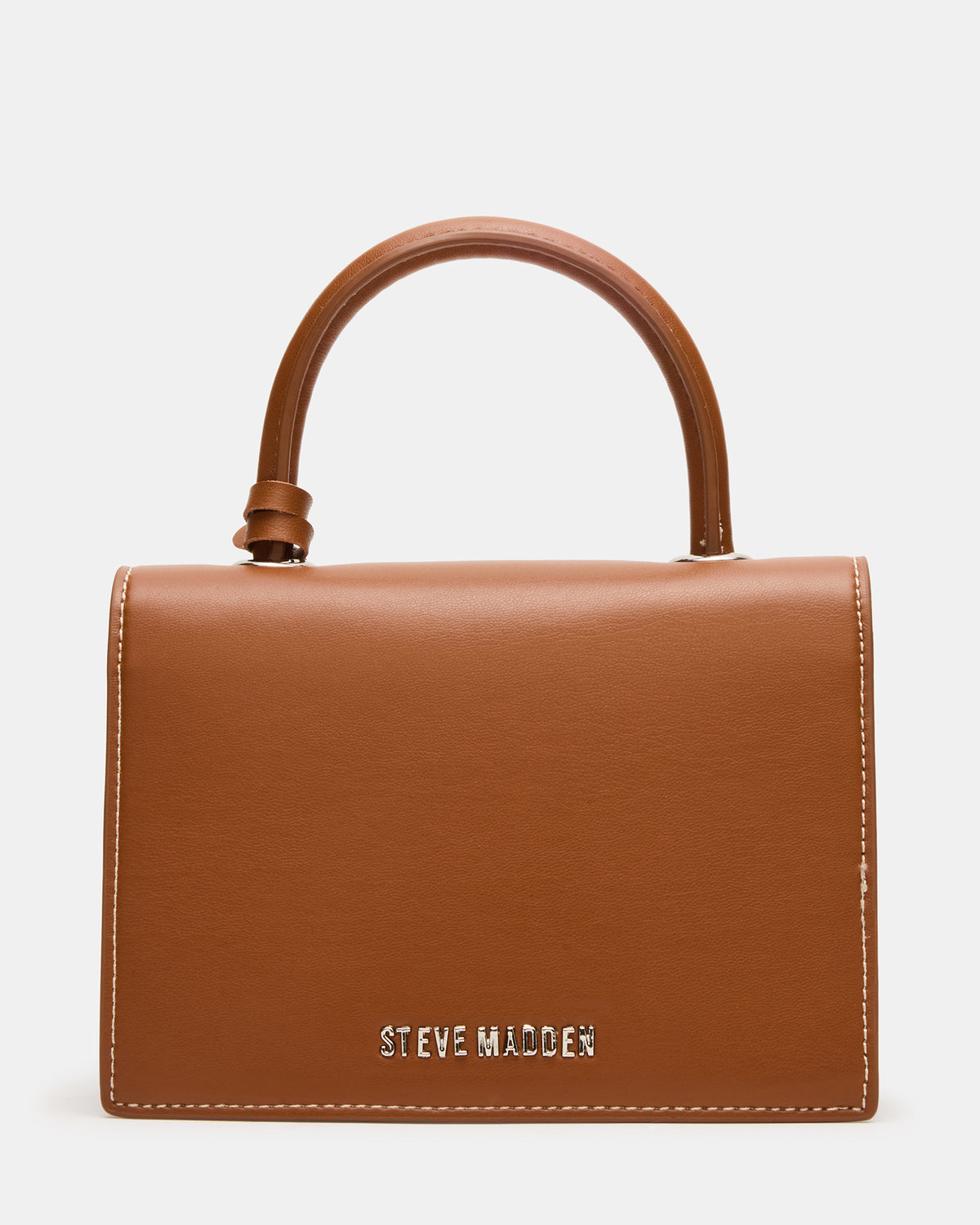 PREPPY Bag Toffee Structured Top-Handle Penny Loafer Crossbody Handbag