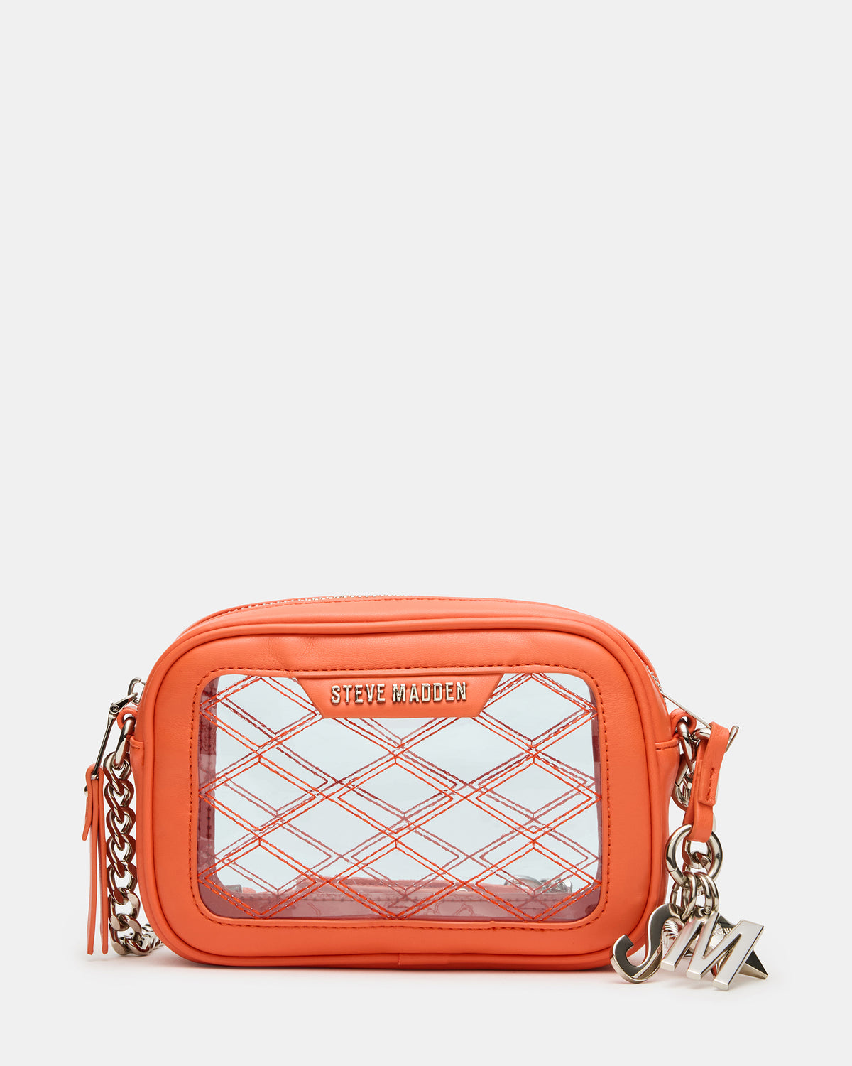 JELLY Bag Orange Clear Camera Crossbody Handbag