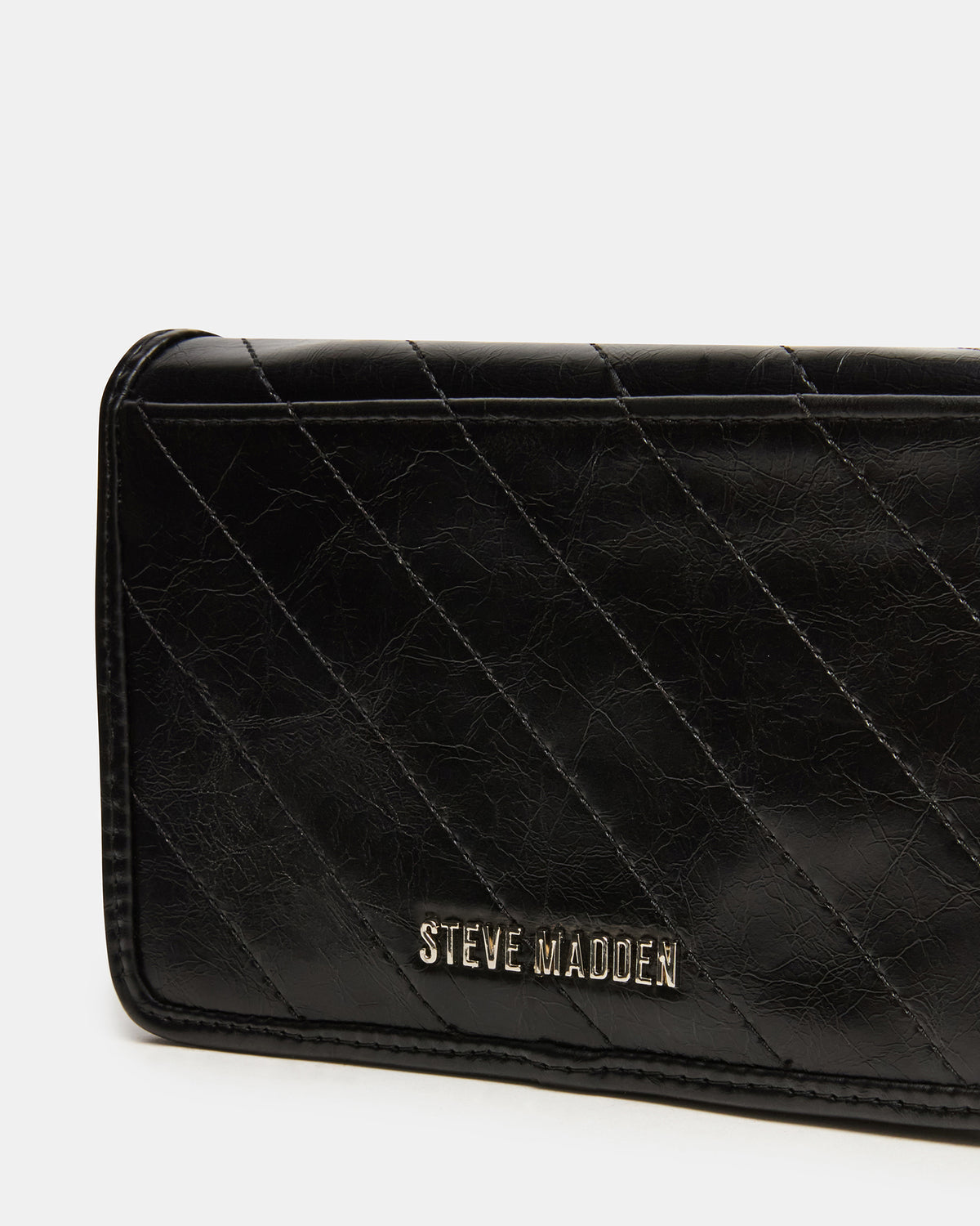 RELAX Bag Black Logo Chain Strap Crossbody Handbag