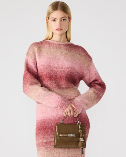 ELLOISE Bag Olive Structured Mini Crossbody Handbag