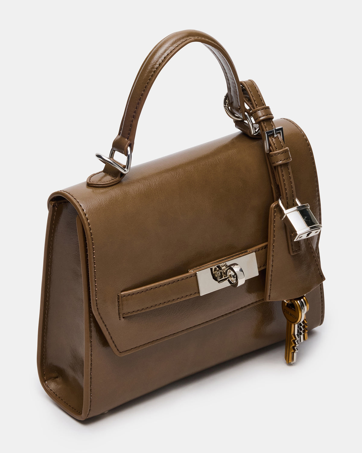 ELLOISE Bag Olive Structured Mini Crossbody Handbag