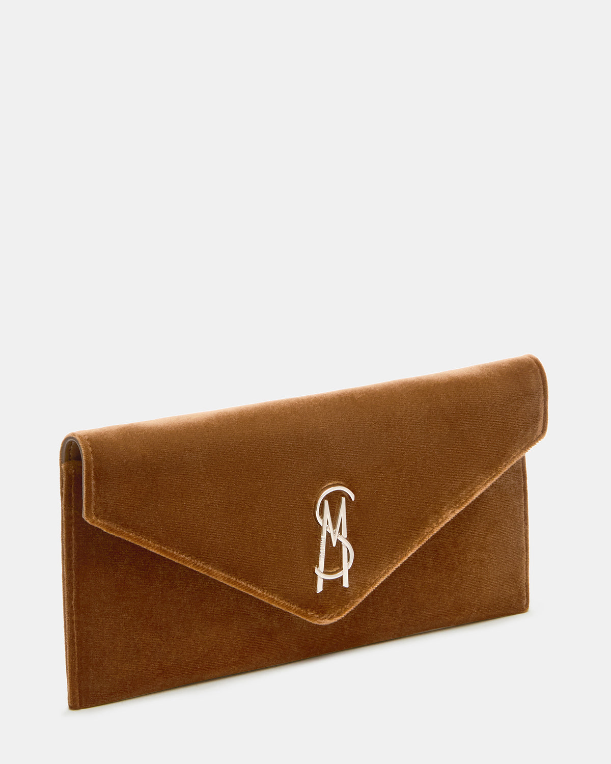 SMOOTH Bag Rust Fabric Envelope Logo Crossbody Clutch Handbag